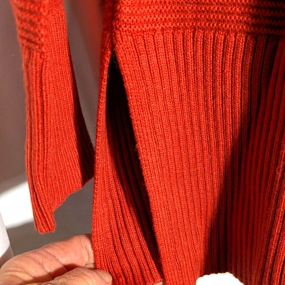 NWT Women's Talbots Rust Original Turtleneck Tunic Sweater | Size S - Picture 5 of 11